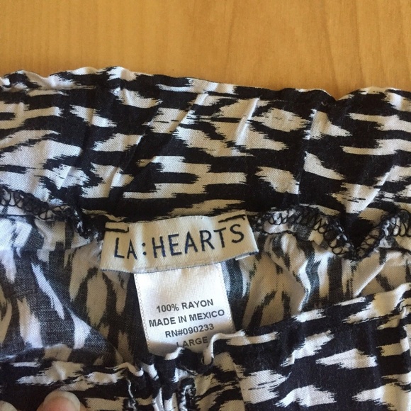 LA Hearts Pac Sun Bohemian Jogger Pants Elastic - Picture 6 of 8